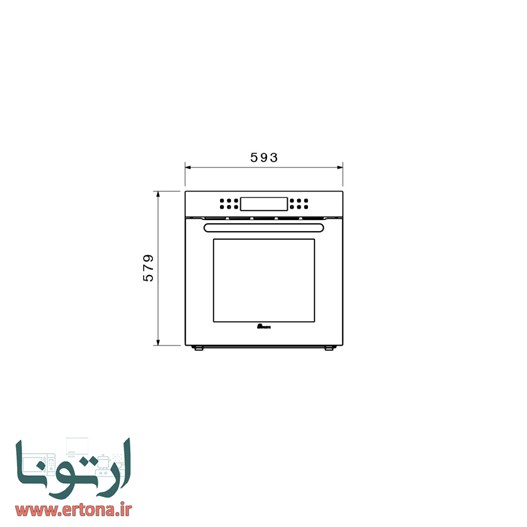 فر برقی بیمکث مدل MF0025E
